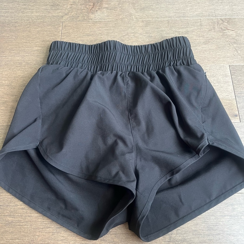 Women's Black Athletic Shorts